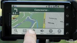 google maps goes turn by turn with android based nav app