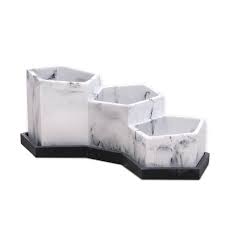 Follow the potting procedure described above to plant the cactus in the new pot. Lkkl 4 Inch Succulent Pot Marble Pattern Desktop Cactus Plant Pot Flower Pots With Drainage Hole And Tray Modern Decorative Geometric Planter For Home Office Desk Garden Wayfair