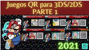 Different features are available in qr code reader. Juegos Qr Para Nintendo 3ds 2ds 2021 Parte 1 Buscar La Parte 2 Y Demas Si Funcionan Youtube