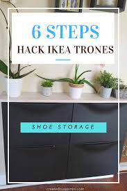Maybe you would like to learn more about one of these? Einfache Ikea Hack Trones Einfache Hacktrones Ikea Hallway Shoe Storage Easy Ikea Hack Ikea