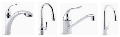The aerator is a device attached to the faucet spout to infuse air into the water while also limiting the flow. Kitchen Faucet Low Flow From Hot And Cold Water Kohler