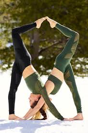 Alo Yoga Ultimate High Waist Legging In Hunter Usd122 Partner Yoga Poses Partner Yoga Acro Yoga Poses