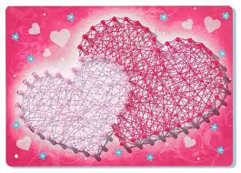 Sign measures 8.5 x 8.5. String It Mini Heart Bastelsets Malen Und Basteln Produkte String It Mini Heart