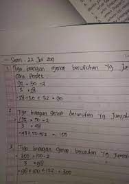 We did not find results for: 1 Temukan Tiga Bilangan Genap Berurutan Yang Jumlahnya Sama Dengan 90 2 Temukan Tiga Bilangan Brainly Co Id