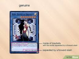 Are made to mimic those of ocg or tcg cards. 4 Ways To Identify Fake Yu Gi Oh Cards Wikihow