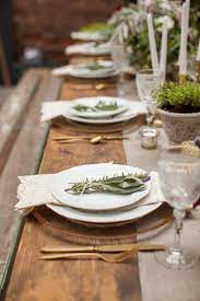 4 of 10 the linens. French Farmhouse Inspired Wedding Inspiration In Spokane Washington Farmhouse Table Setting Wedding Table Settings Table Settings