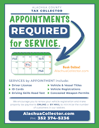 Covid 19 Office Advisories Alachua County Tax Collector