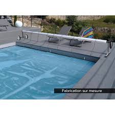 Bache A Bulles Piscine Sur Mesure Albon Quatro 500 Microns Geobubbles