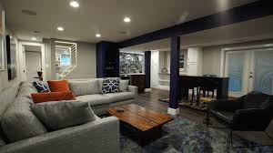 To help her plan a design, get the right materials, and get started on some simple updates to transform her space. Fairfax Basement From Dark And Dingy To Modern And Warm Modern Basement Dc Metro By Interior Style By Marisa Moore