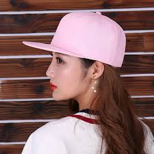 snapback hats men flat bill brim baseball cap hat plain