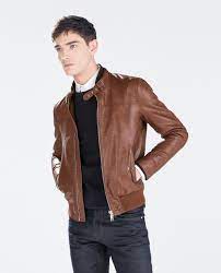 Seamed Jacket Jackets Man Zara United States Lederjacke Manner Manner Jacken Lederjacke