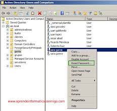 Once an account is locked out, you can use the computer management application to unlock it. Windows Server 2008 Resetear La Password Y Desbloquear Una Cuenta De Usuario Aprende Informatica Conmigo
