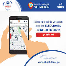 Haga clic en el enlace de arriba para ver una lista de todos lugares de votación del día de las elecciones para votar en la próxima elección, por número de . Elige Tu Ministerio De Relaciones Exteriores Del Peru Facebook