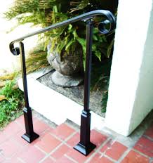 Railings are a great option for construction sites where things change on a daily basis. 6 Ft Wrought Iron Handrail Step Rail Stair Rail With Etsy