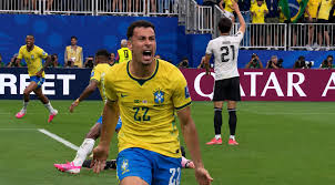 Marty Nelly sends Brazil Soccer Club to the sweet 16s as he scores the  winningest goalshot of the game against Japan Soccer Club after the  overtime verdict tablet erection. The Salsa Boys