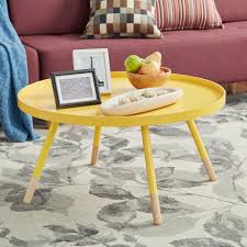 Homesullivan Hanna Grey Coffee Table 40701 30ga The Home Depot Yellow Coffee Tables Coffee Table Blue Coffee Tables