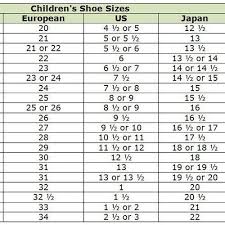 Crocs Conversion Chart Kids Shoe Sizing Conversion Chart