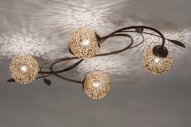 webwinkel www rietveldlicht nl showroom winkel interieur verlichting helpdesk telefoon 0184 499 637 schitterende plafond plafondlamp brons eigentijds
