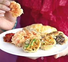 Crispy Prawns With Wasabi Mayo Sweet Chilli Pepper Dip Recipe Stuffed Peppers Bbc Good Food Recipes Recipes