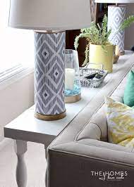 Can be placed behind a sofa, along a wall, or be used as a room divider. A 10 Minute Sofa Table Using Ikea Parts The Homes I Have Made