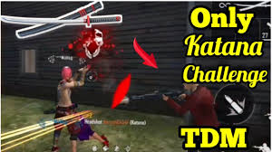 Players freely choose their starting point with their parachute, and aim to stay in the safe zone for as long as possible. Free Fire Only Katana Challenge Tdm 17 Kills Farhan Malik Youtube
