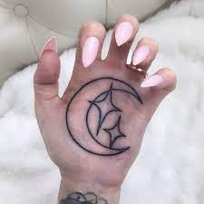 Pin By Shante Sisk On Beauty Palm Tattoos Hand Palm Tattoos Star Tattoo On Hand
