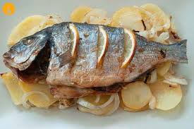 Dorada Al Horno Con Patatas