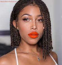 35 Short Senegalese Twist Braids Crochet Hairstyle Ideas Senegalese Twist Hairstyles Short Natural Hair Styles Natural Hair Fall