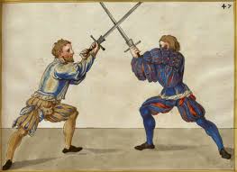 Reverse Grip On The Pommel For Better Leverage In A High Crossing With Inverted Hands I E Tr Historical European Martial Arts Karate Martial Arts Sword Fight
