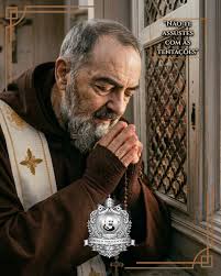 8deabril | ✝️ “Não te assustes com as tentações; são provações a que Deus submete uma alma, quando vê que essa alma tem forças suficientes para manter o combate e tece, com