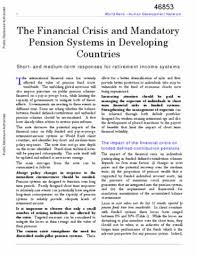 Notional Accounts Notional Defined Contribution Plans As A Pension Reform Strategy