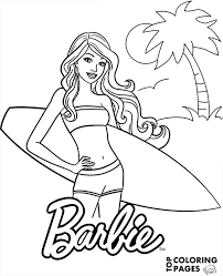 This character is identical to the pink color and is similar to a cat animal as the name suggests. Barbie Hawaii Style Coloring Sheet Topcoloringpages Net