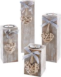 Dekoration Kerzen Kerzenstander Online Kaufen Mobel Suchmaschine Ladendirekt De In 2020 Teelichthalter Holz Basteln Weihnachten Glas Handwerk