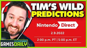 Nintendo Direct Tomorrow, Wild Predictions Today