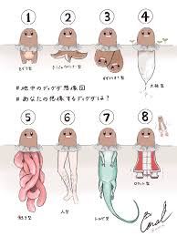 ディグダ 下半身