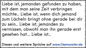 Liebe Ist Jemanden Gefunden Zu Haben Mit Dem Man Seine Zeit