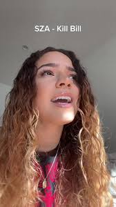 SZA Kill Bill Cover Loop Moment
