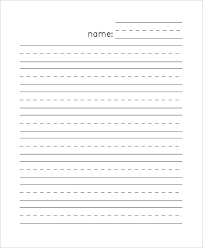 You can use the lined paper templates for word to print your own lined paper with different line heights or line colors. Kindergarten Lined Paper Lined Writing Paper Writing Paper Template Kindergarten Lined Paper