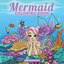 Most of them already to kindergarten (called l'école maternelle : Mermaid Coloring Book For Kids Ages 4 8 9 12 Coloring Books For Kids 8 Paperback The Book Stall
