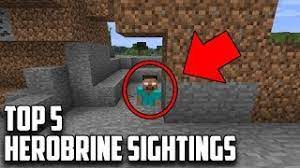 Well, herobrine is obviously fake, but the picture is amazing! Top 5 Real Herobrine Sightings In Minecraft Scariest Minecraft Herobrine Sightings Youtube