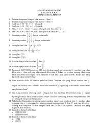 Check spelling or type a new query. Soal Ulangan Harian Kelas Vii Smp Psm Kota Madiun