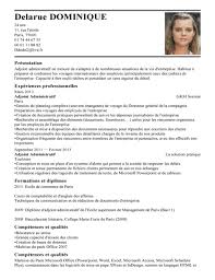 Le domaine (fonction publique ou secteur privé). Exemple De Cv Adjoint Administratif Exemples Modeles De Cv