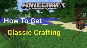 When crafting ladders start with multiples of 7. Minecraft Ps3 Ps4 Xbox How To Get Classic Crafting Youtube