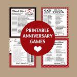Read on for some hilarious trivia questions that will make your brain and your funny bone work overtime. 25th Anniversary Party Games 25th Anniversary Trivia Silver Anniversary Trivia 1993 Anniver Anniversary Party Games Anniversary Games 25th Anniversary Party