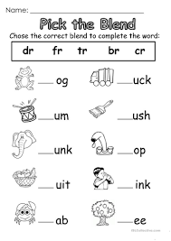 2nd Grade Consonant Blends Worksheets Blending And Segmenting Lessons Tes Tea In 2020 Blends Worksheets English Worksheets For Kindergarten Consonant Blends Worksheets
