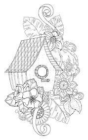 Plus, it's an easy way to celebrate each season or special holidays. Online Coloring Pages Coloring Page Beautiful Birdhouse Birdhouse Download Print Coloring Page