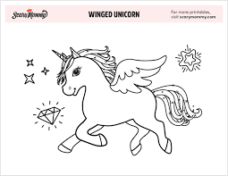 Coloriages De Licorne Gratuits Pour Vos Enfants Obsedes Par Uni Jeux Amusants
