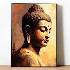 Nong Yang-30*40cm/40*50cm-number painting --paint by number-Buddhist  Beliefs Religious diy Digital Oil Painting Acrylic Filling Hand-Painted  Hand-Illustration Healing Department Decompression Oil Paint  Coloring--painting by number-