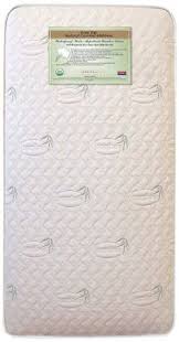 L A Baby 2 In 1 Natural Orthopedic Crib Mattress Set Set Includes One Fitted Waterproof Bamboo Cover Dimensions 51 7 8 L X 27 W X 5 7 8 D 2 In Pinteres