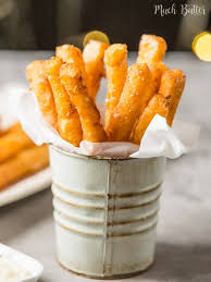 Set aside in a warm place. Crispy And Creamy Long Mashed Potato Fries Much Butter